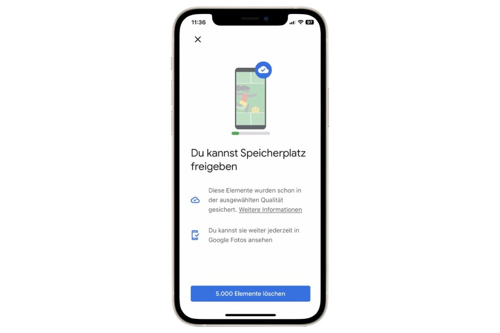 Foto Speicherplatz sparen