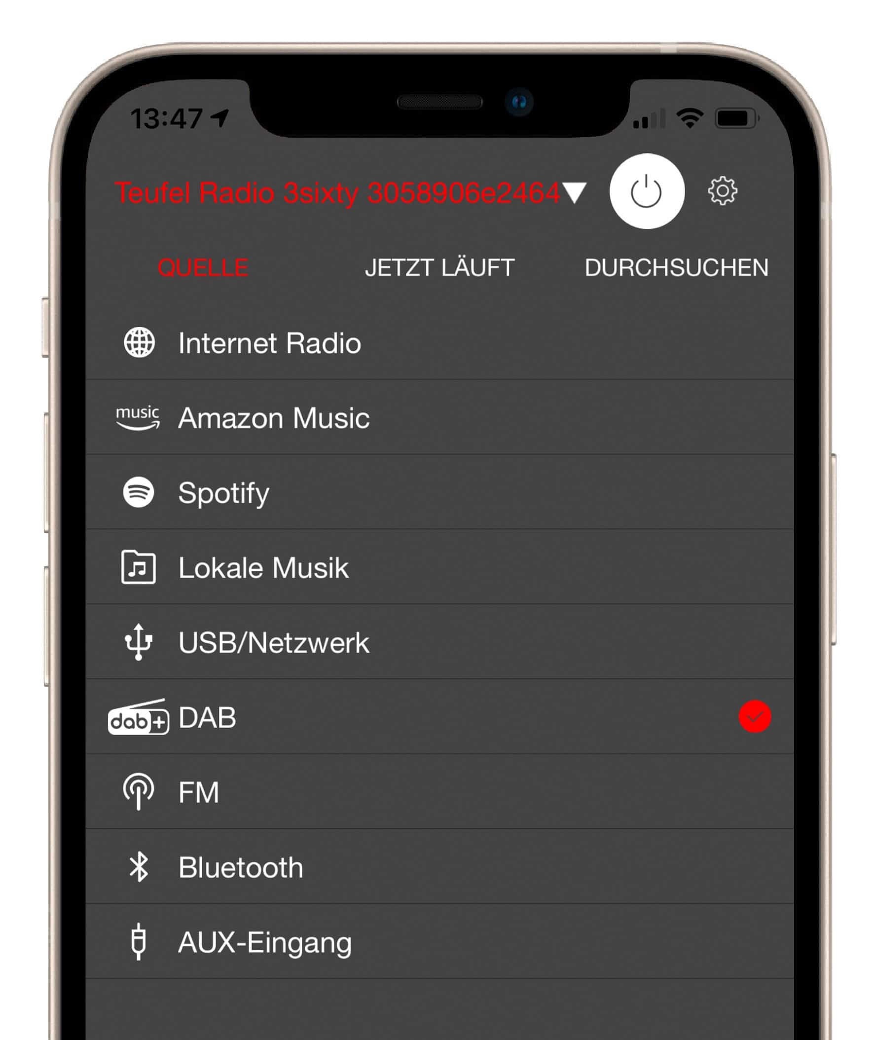 Teufel App fürs Digitalradio