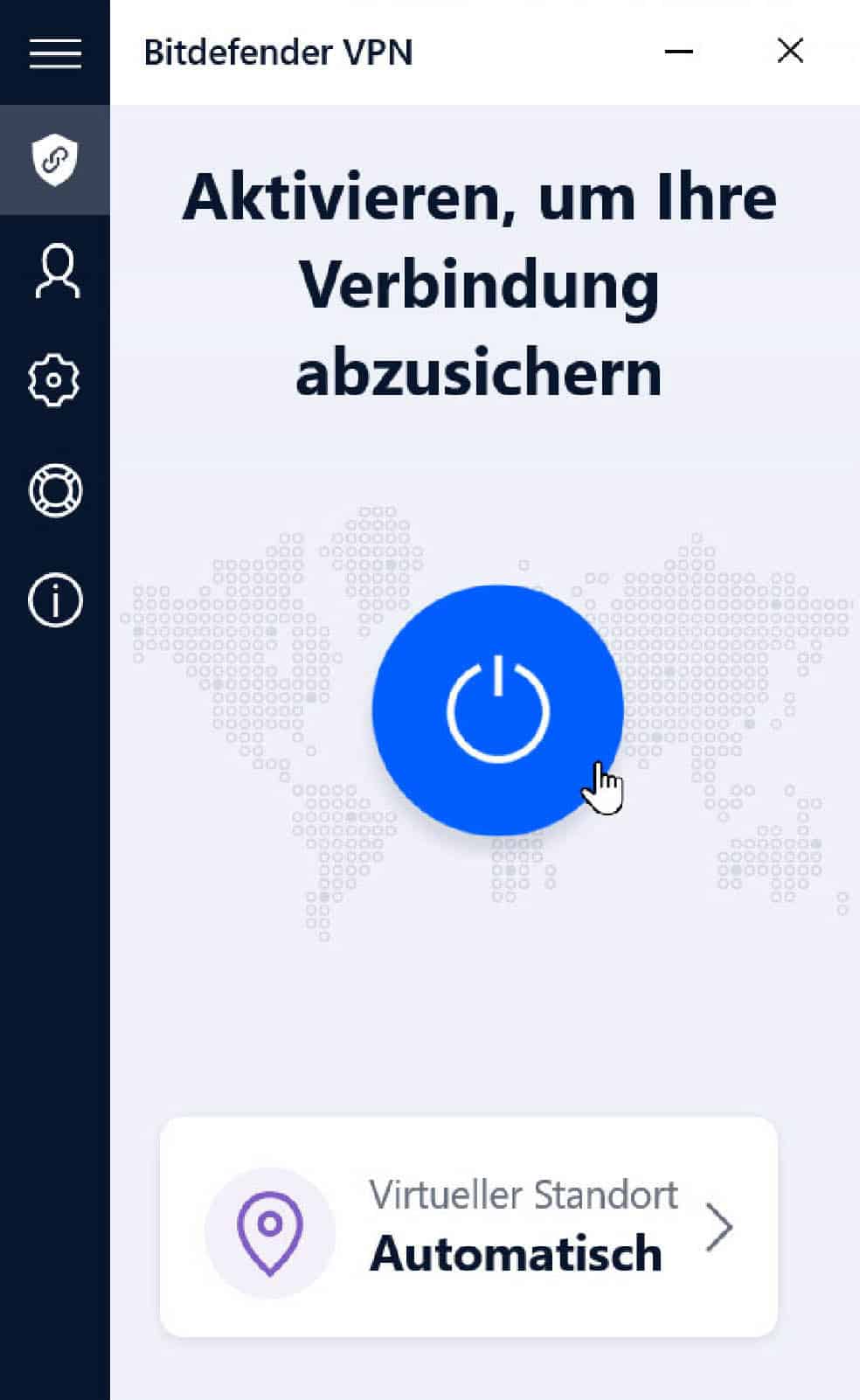 VPN Verbindung bei Bitdefender aktivieren