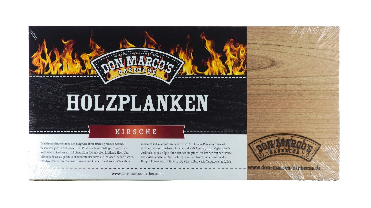 Holzplanken zum Grillen