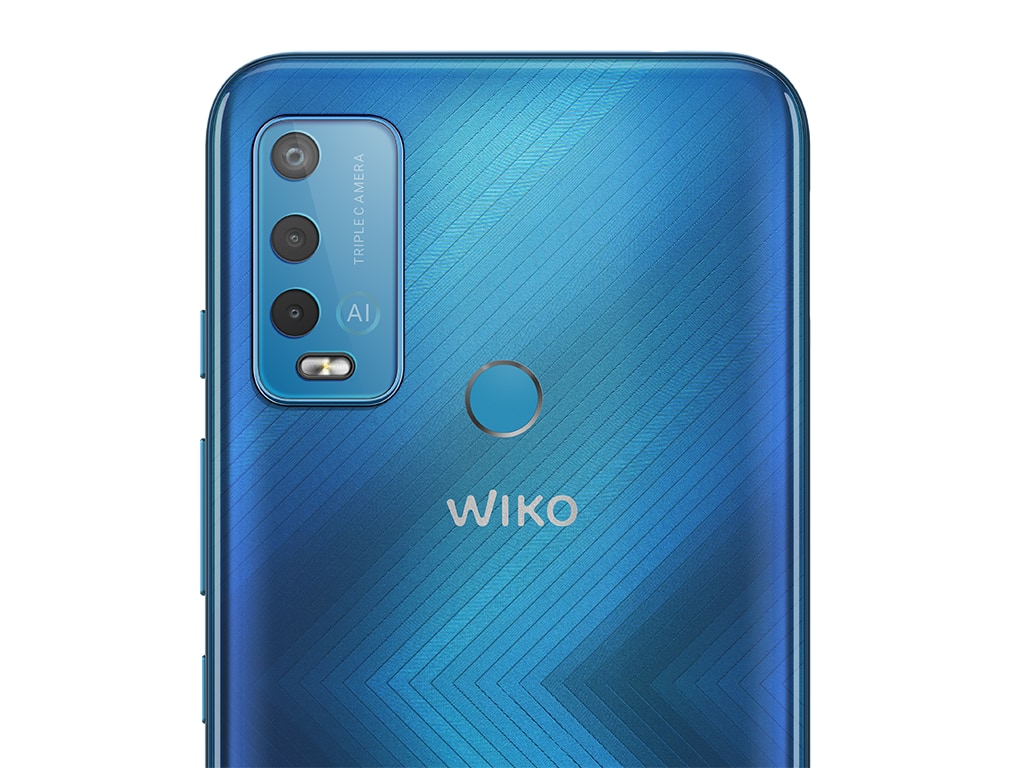 Rückseite des Wiko Power U30 mit Dreifach-Kamera