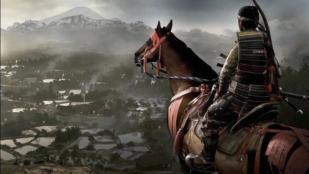 Eine Szene aus dem Spiel Ghost of Tsushima