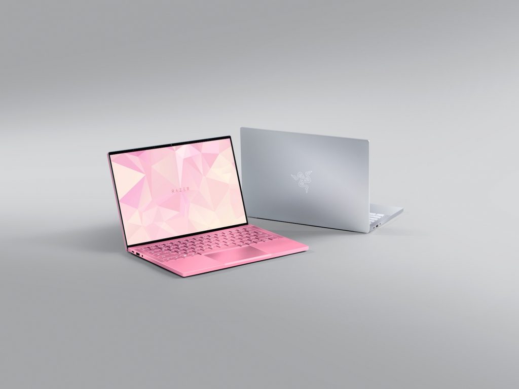 Ein Laptop von vorne