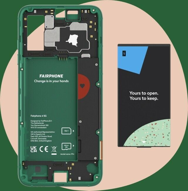 Das Fairphone 4 ist modular aufgebaut.