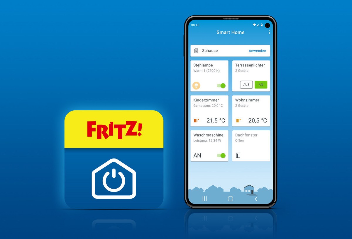 Die Smarthome App von AVM