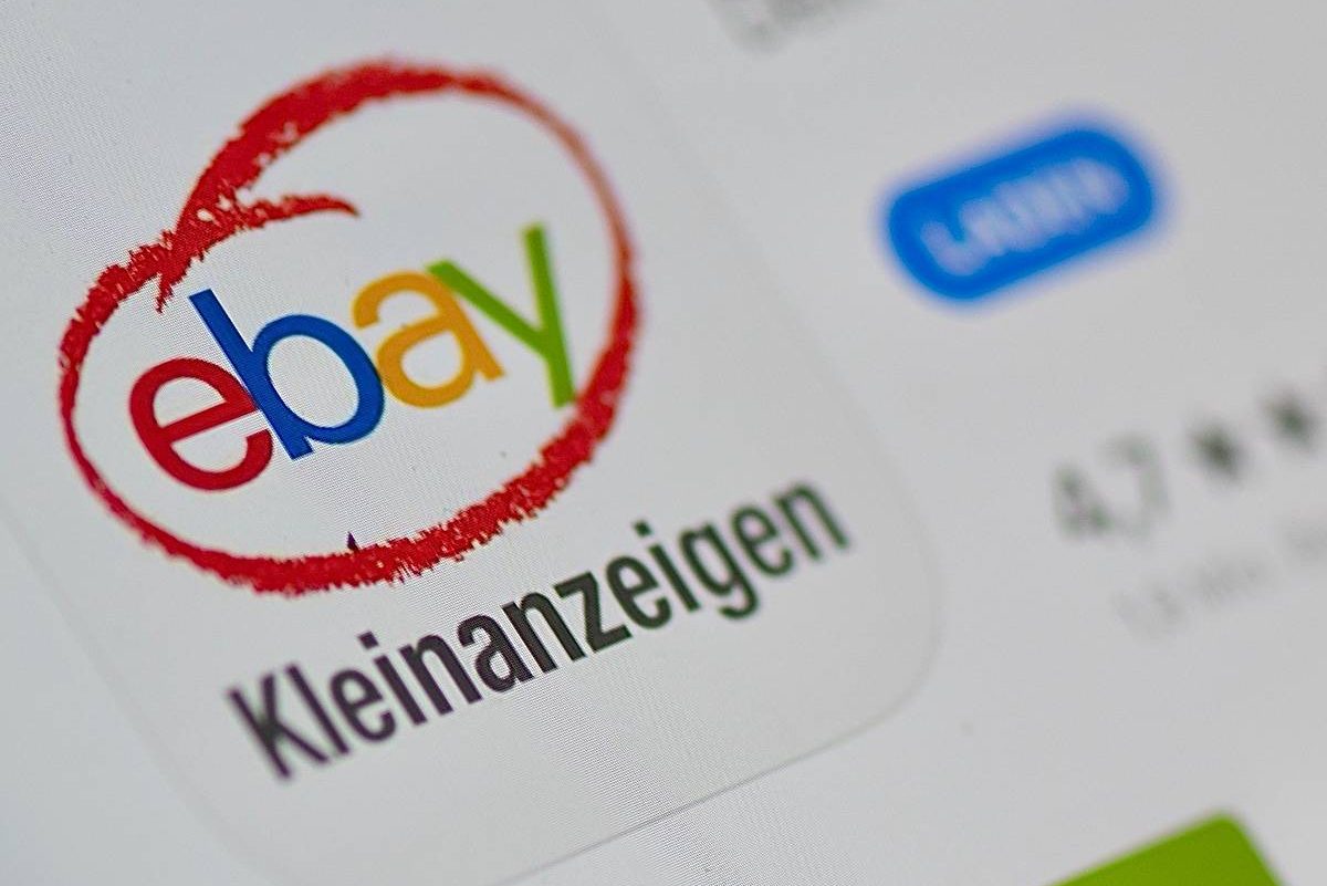 Das Logo von ebay Kleinanzeigen