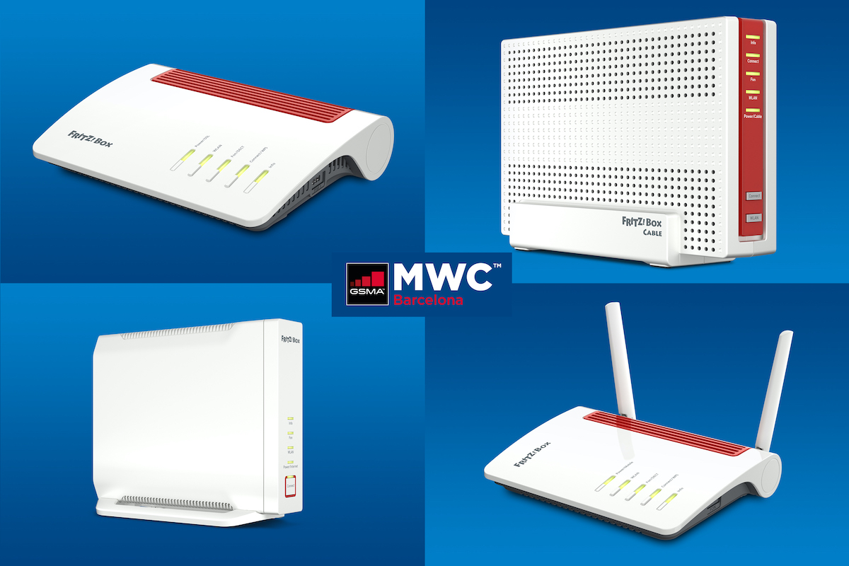 Verschiedene Router von AVM