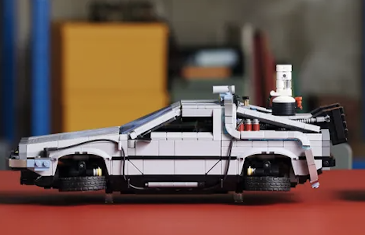 Der DeLorean von Lego