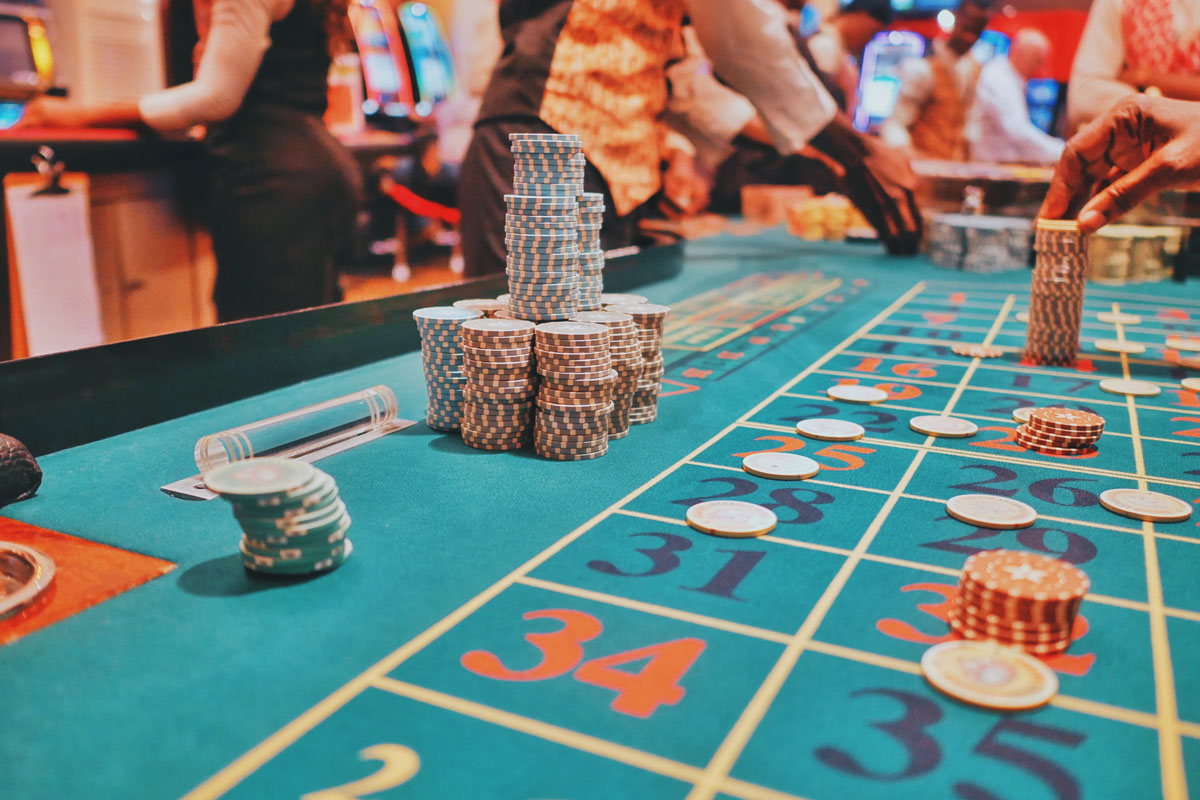 Roulette im Casino