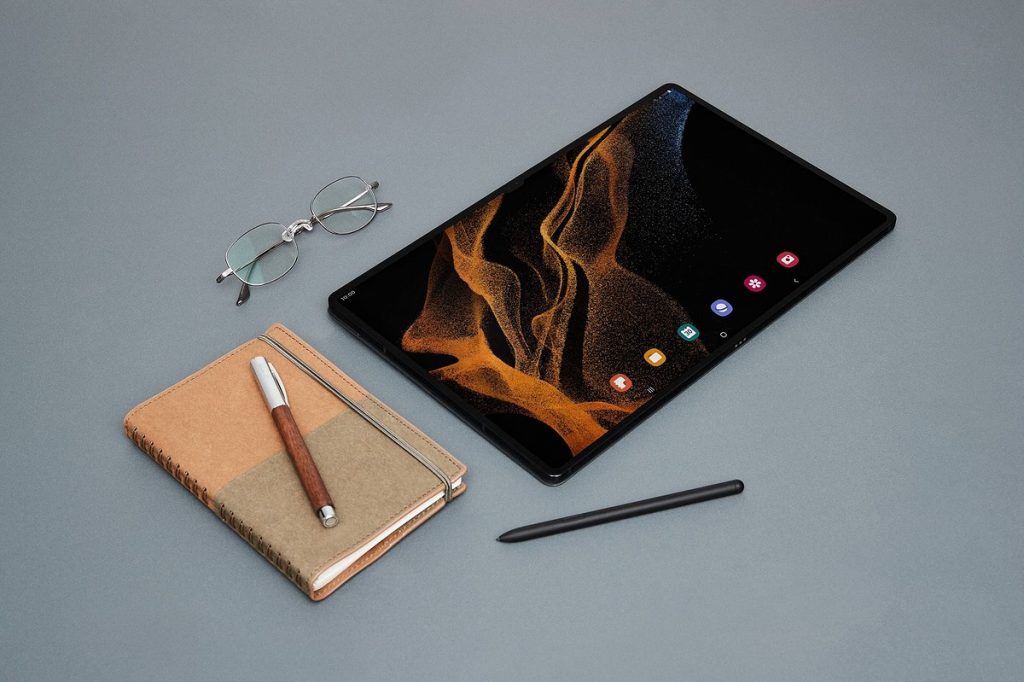 Das Tab S8 Ultra hat ein sehr helles, scharfes Display