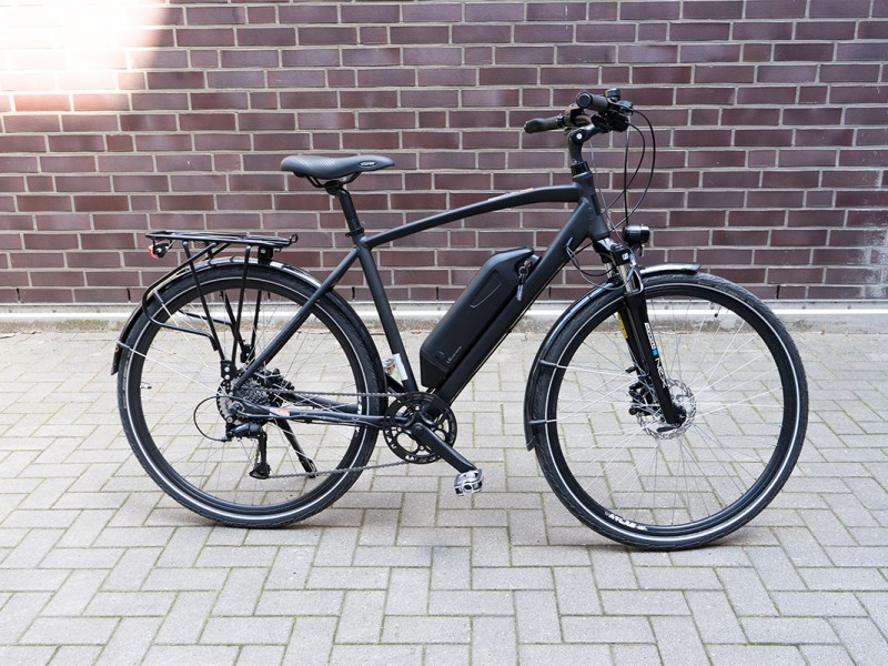 Schon gefahren: Das 1.099 Euro Trekking-E-Bike von Aldi