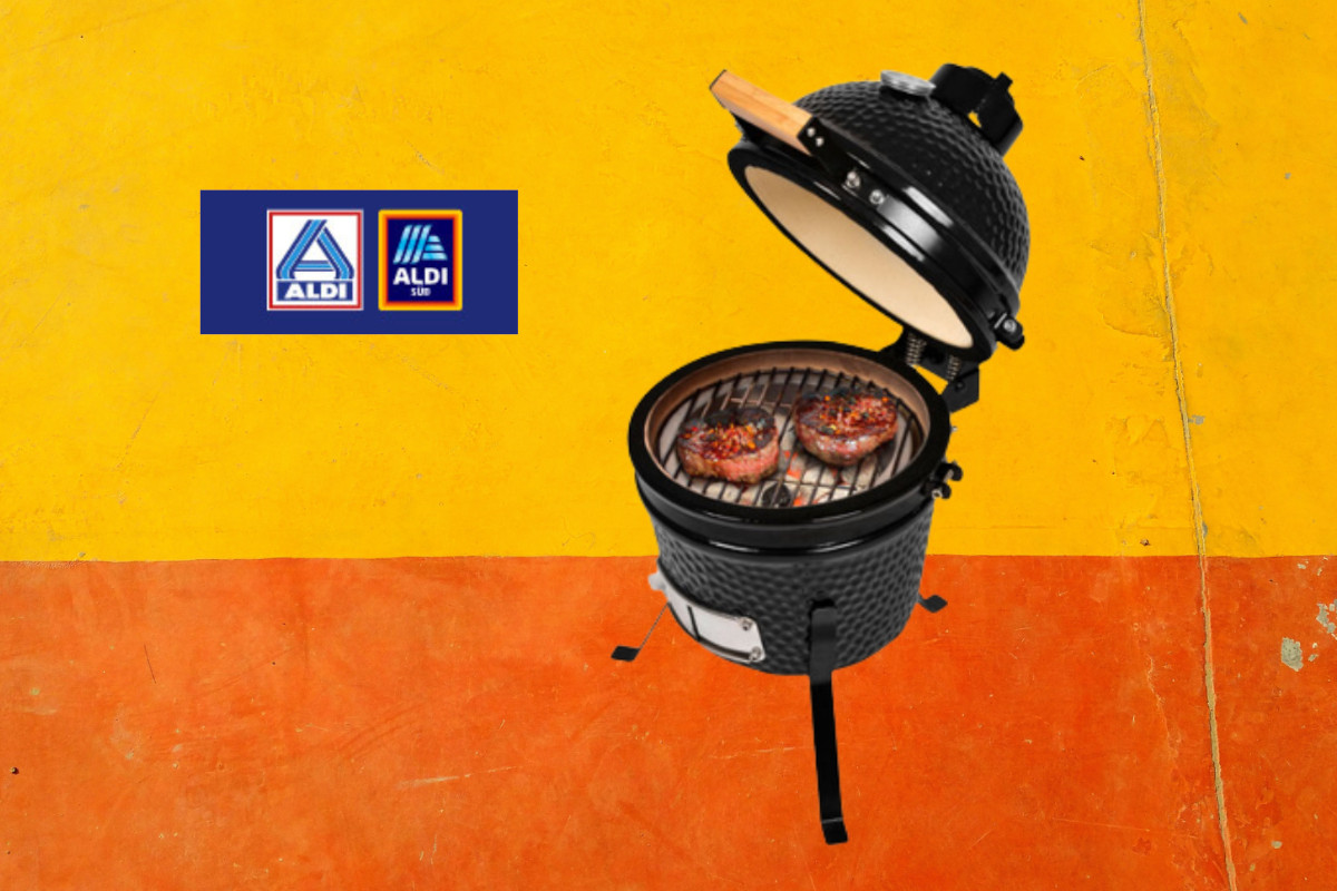 Mini-Kamado-Grill bei Aldi