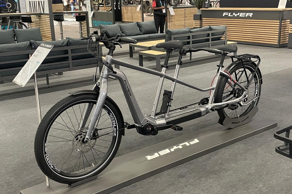 E-bike Tandem "Fahrspaß hoch zwei" von Flyer