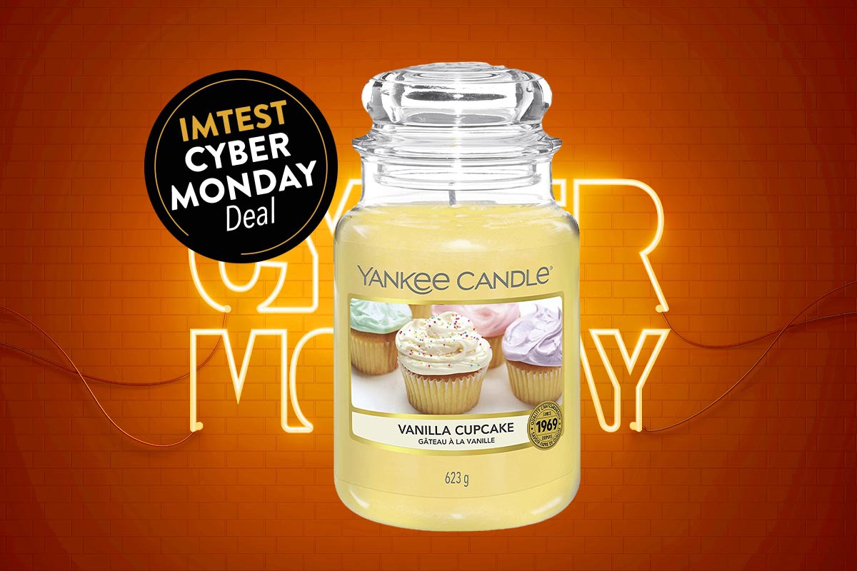 Cyber Monday-Deal: Duftkerze von Yankee Candle im Glas