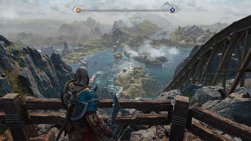 Ein Screenshot aus dem Spiel God of War Ragnarök