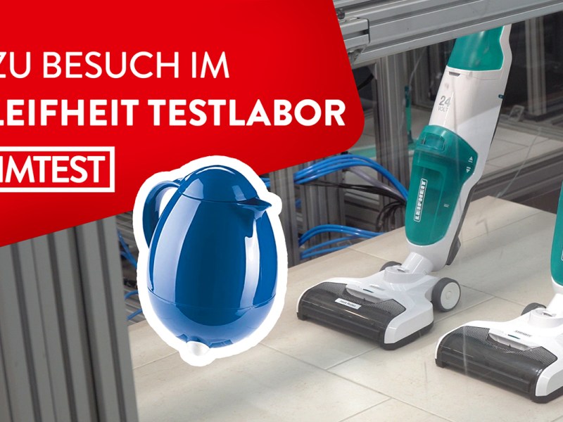 IMTEST zu Besuch im Leifheit-Testlabor