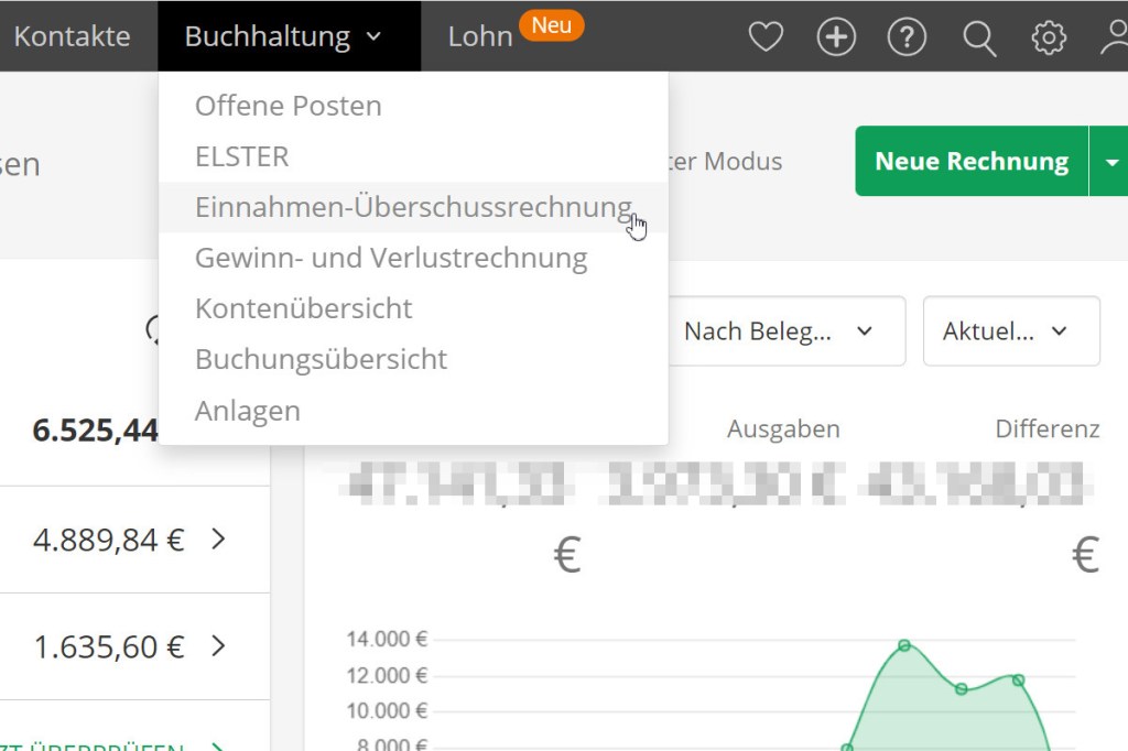 Lexoffice EÜR