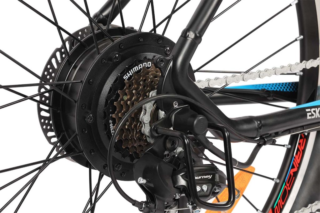 E-Mountainbike Netuno von Eskute Productshot Motor close