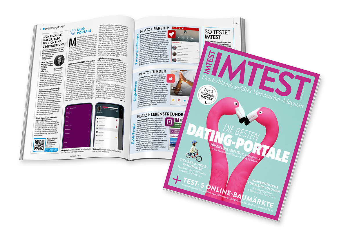 Mockup von IMTEST Ausgabe 3/2023