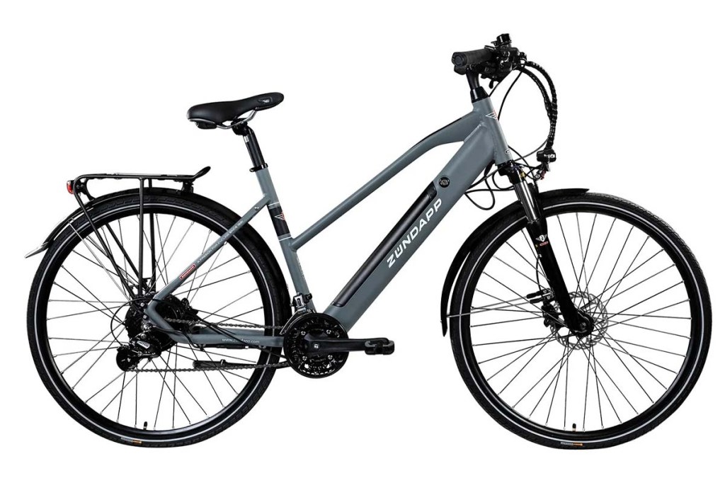 Productshot E-Bike Z810 700c von Zündapp mit Trapezrahmen