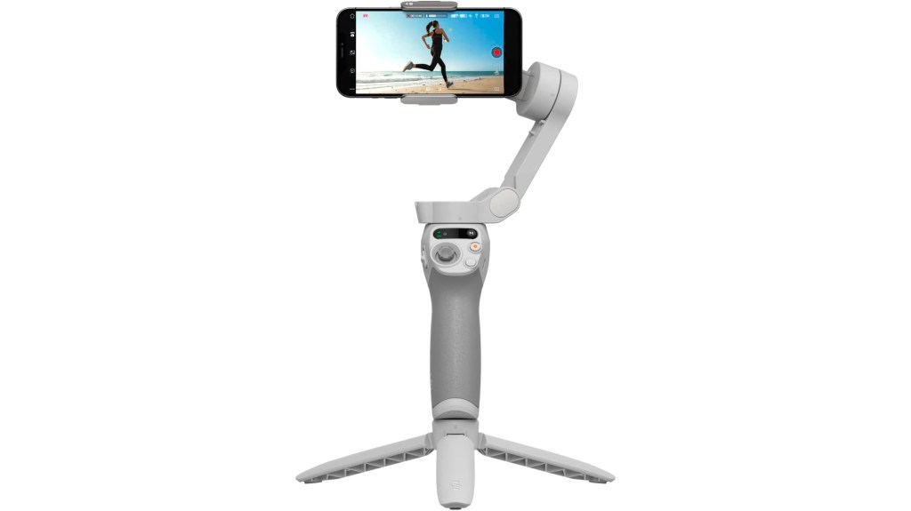 Smartphone mit Gimbal Stativ DJI OSMO Mobile SE