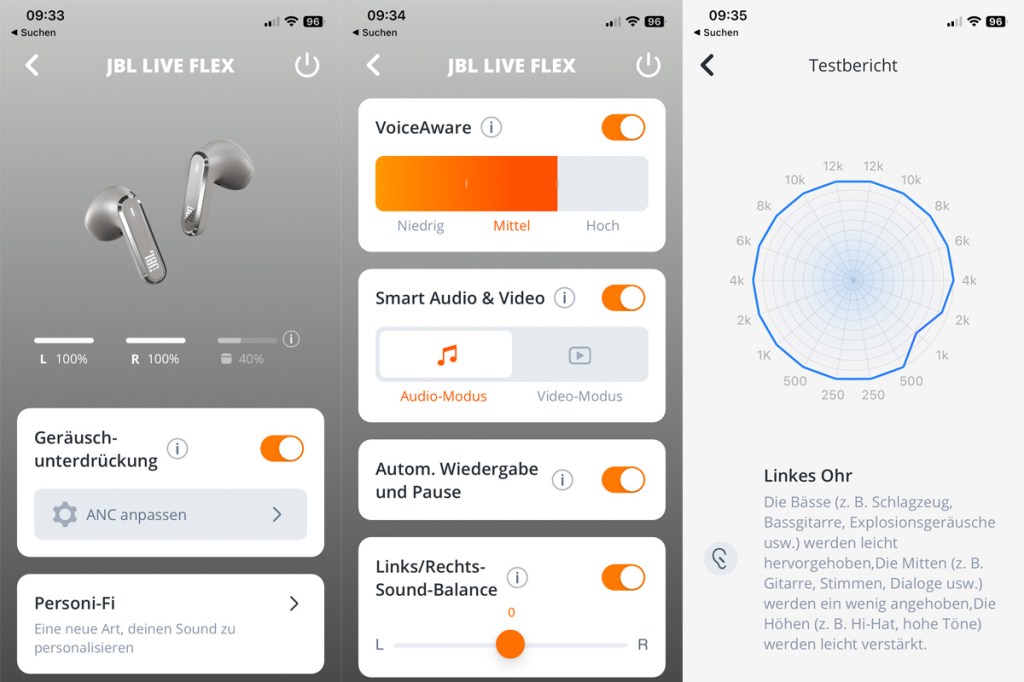 JBL Live Flex App