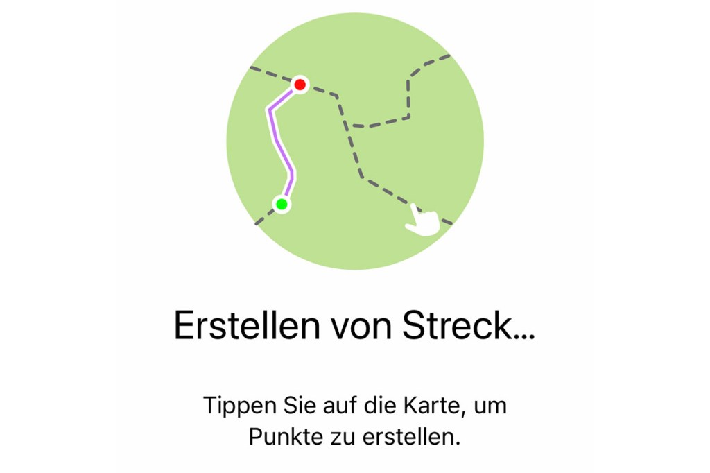 Routen erstellen Garmin-App