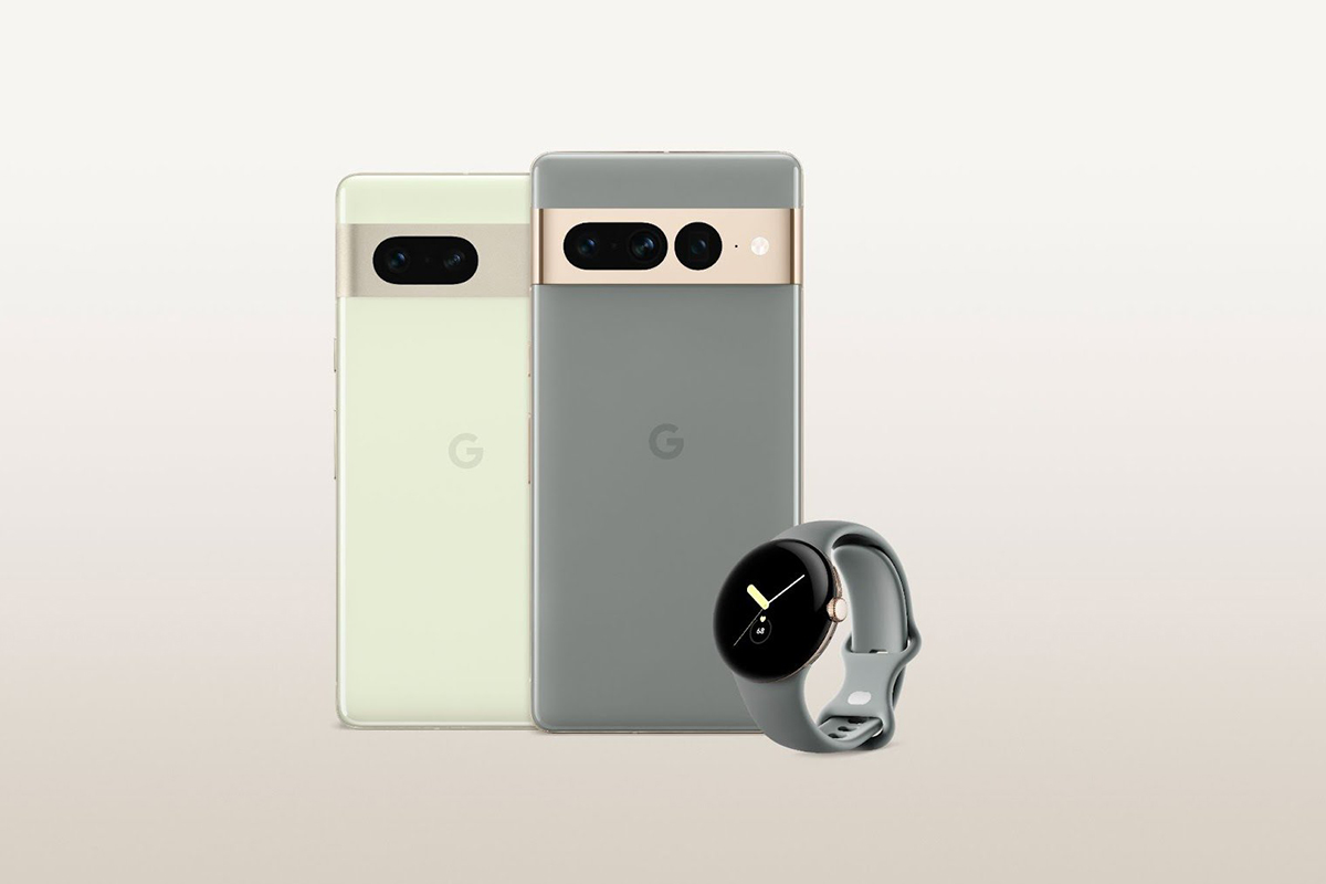 Das Google Pixel 7 und Pixel 7 Pro.