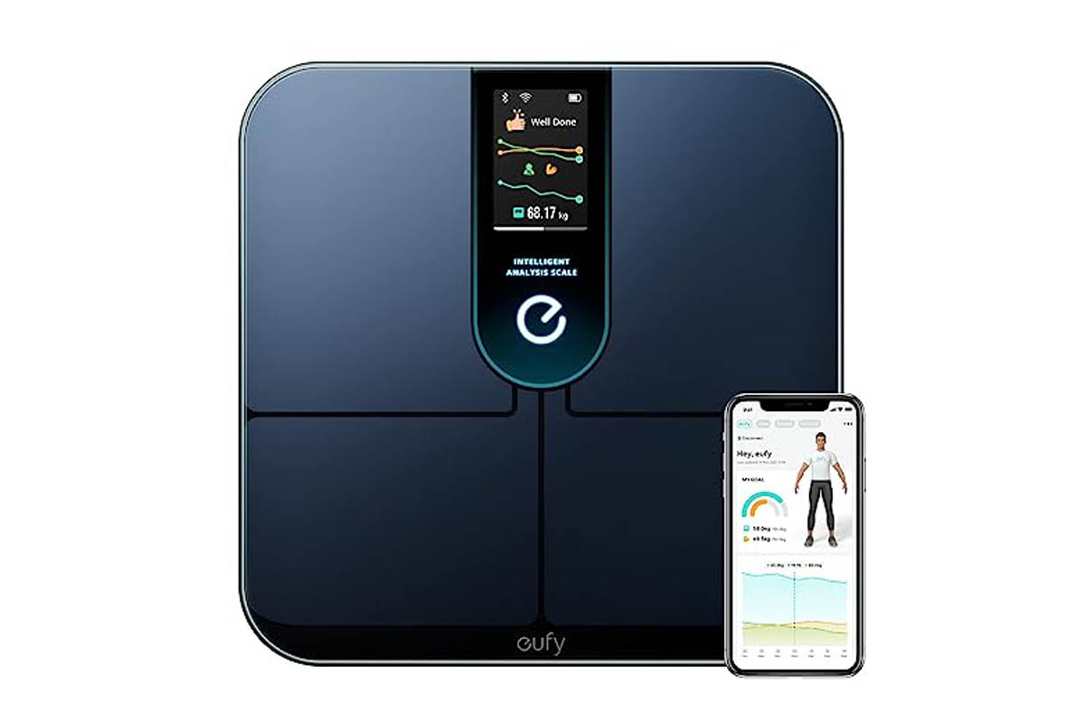 Die Eufy Smart Scale P3 von Anker in schwarz