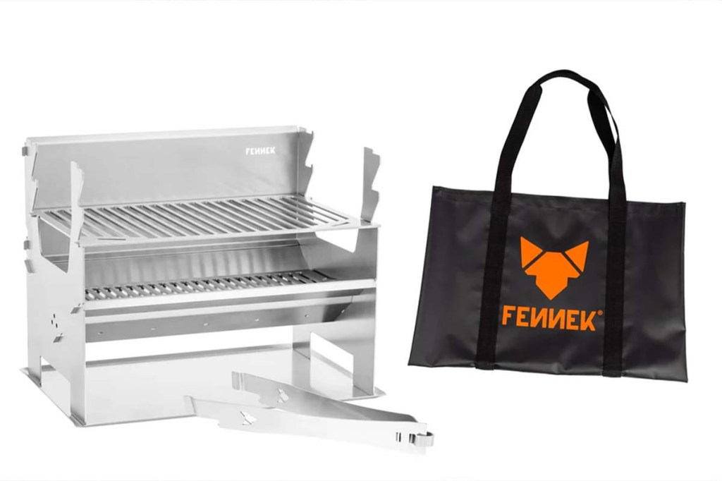 Productshto mobiler Grill mit Tasche und Zange