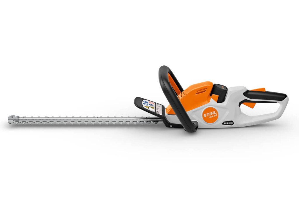 Heckenschere Stihl HSA 30 in orange-weiß
