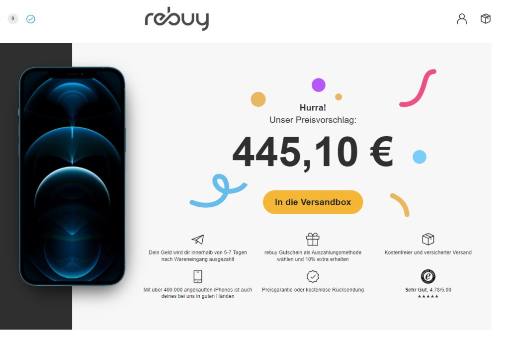 rebuy Altes Handy verkaufen