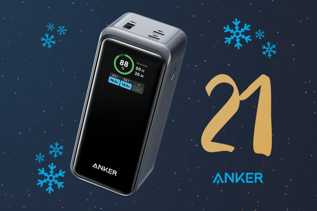 Ein Aufmacherbild für den IMTEST Adventskalender in Zusammenarbeit mit Anker Innovations.