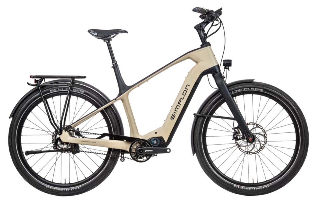 Productshot E-Bike in beige