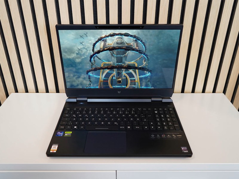 Acer Predator Helios 3D 15: So schnell ist das 3D-Gaming-Notebook