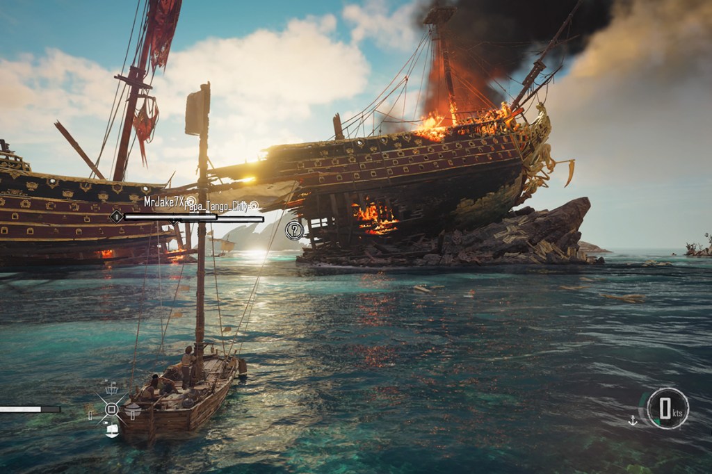 Screenshot des Video-Spiels Skull and Bones