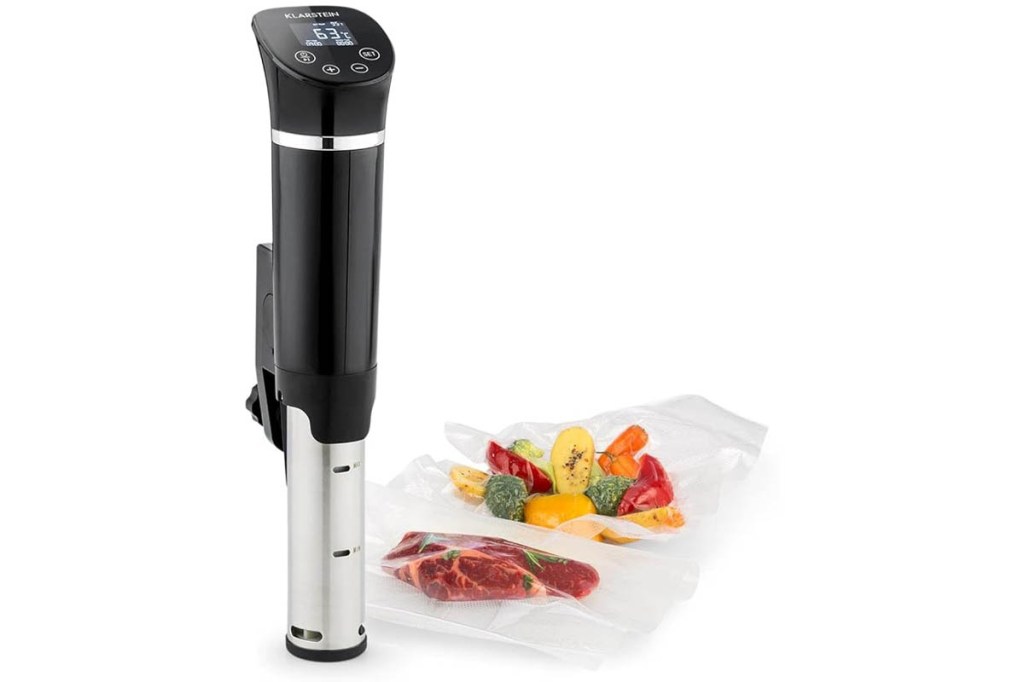 Produktbild: Ein schwarzer Sous Vide Stick