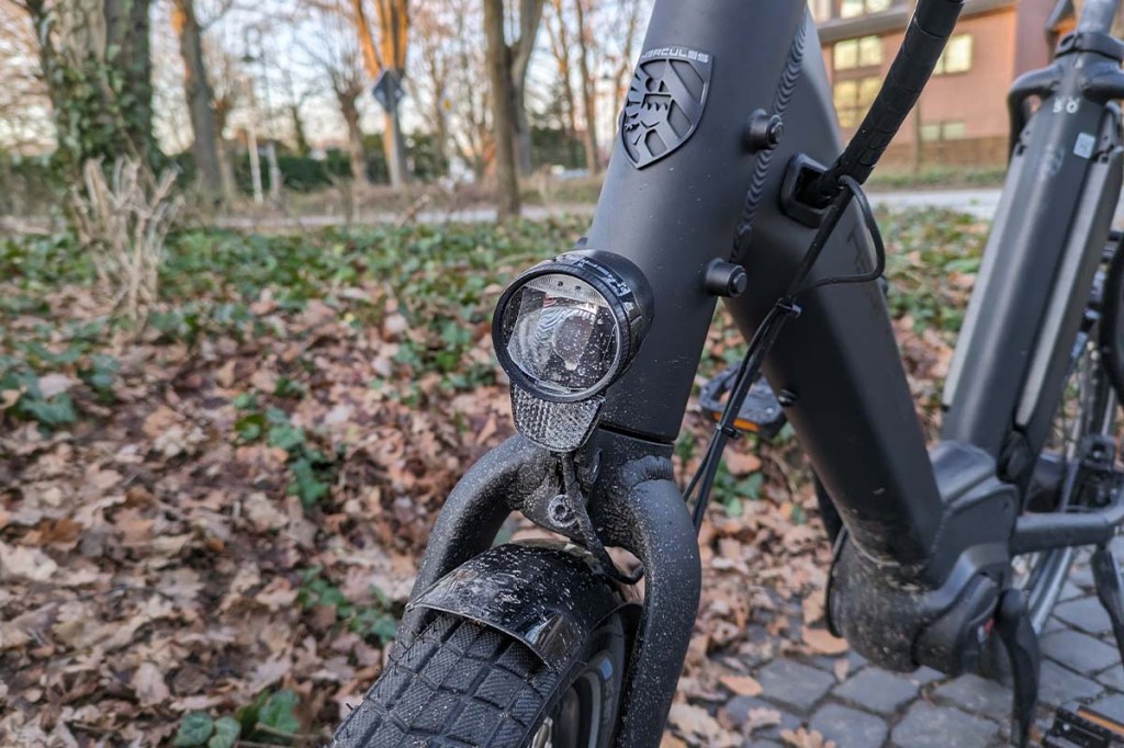 Nahaufnahme E-bike von vorne