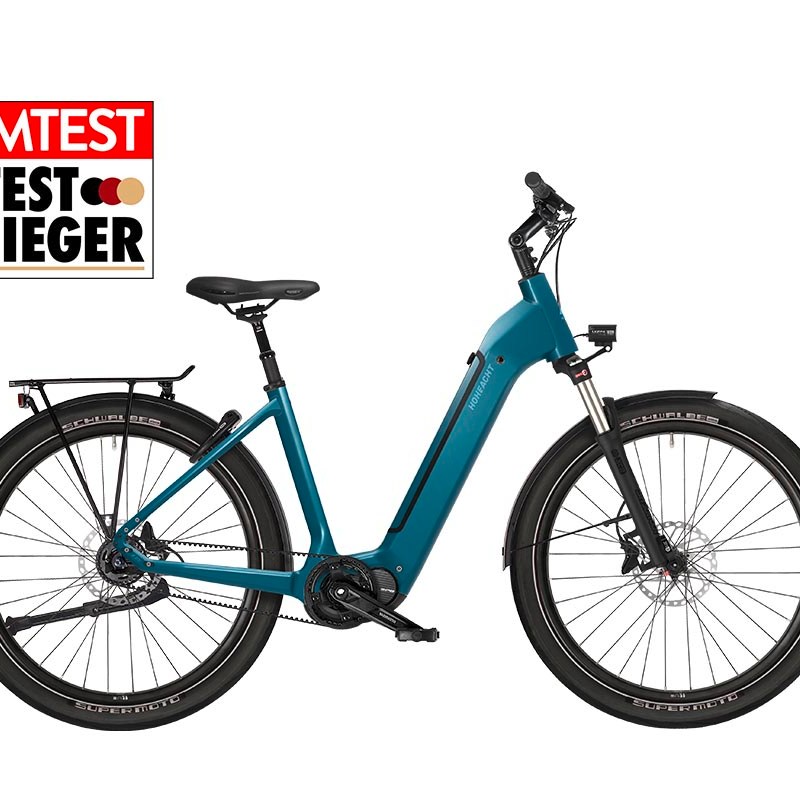 City-E-Bike HoheAcht Grandamo Urbeno im Test