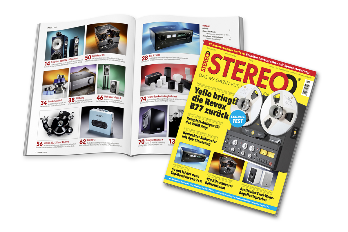 STEREO Ausgabe 05/24 Titel und Inhalt