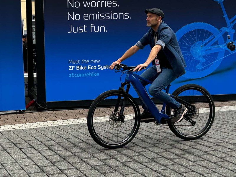 ZF CentriX: Neuer Antrieb für E-Bikes vorgestellt und ausprobiert