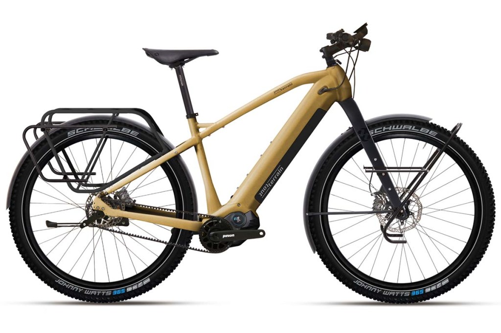 Productshot gelbes E-Bike