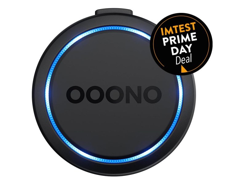 Productshot Bliterwarner von Ooono mit Prime-Day-Button