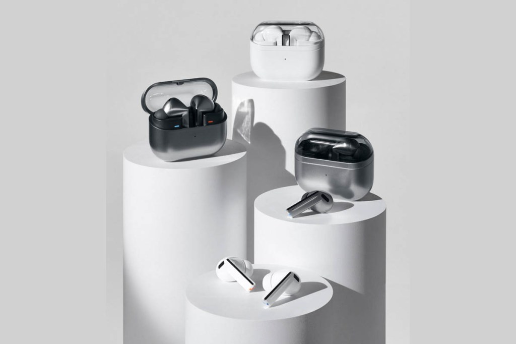 Farbvarianten der Samsung Galaxy Buds 3 Pro