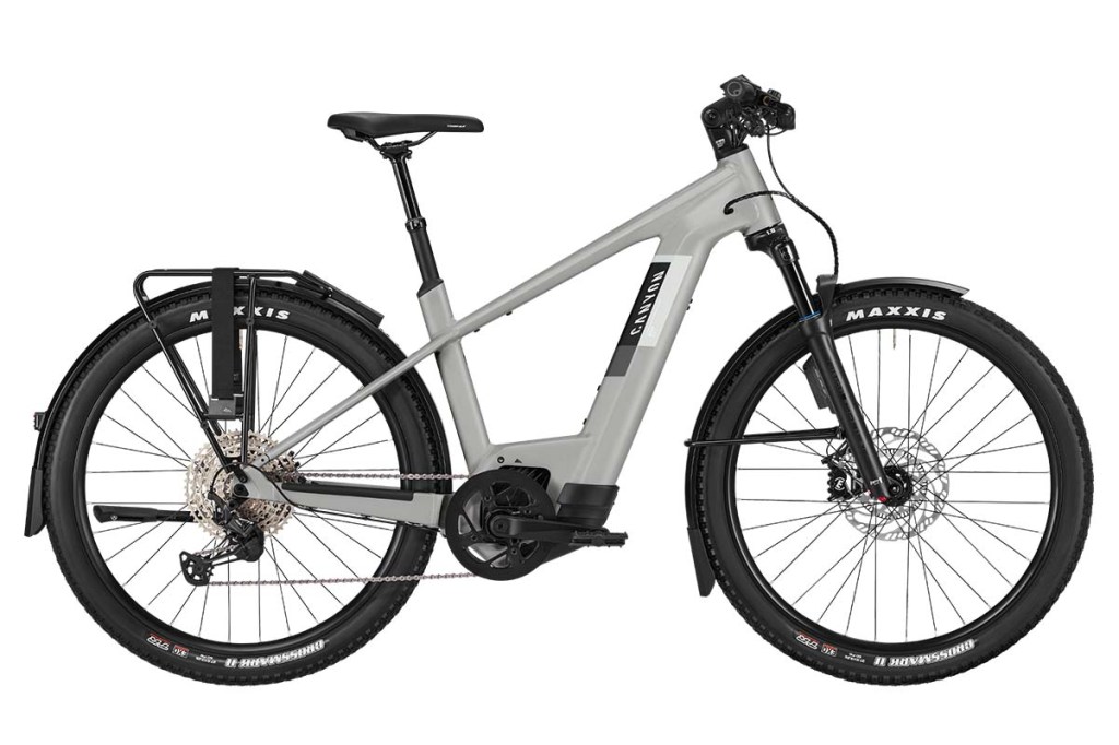 Productshot grauen E-Bike