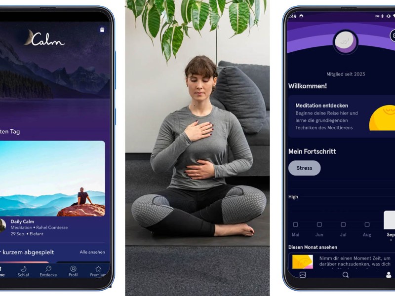 Meditations-Apps im Test: Welches Programm entspannt am besten?