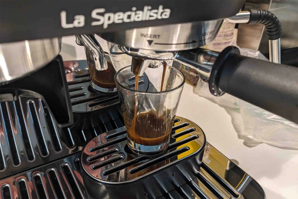 La Specialista Arte brüht Espresso