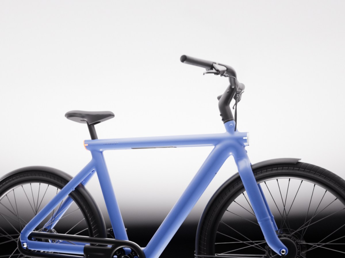 Blaues S6 E-Bike